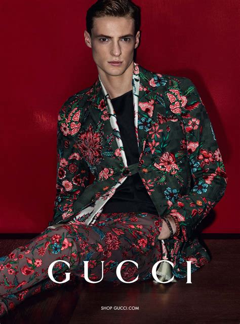 gucci male models 2018|man wearing Gucci.